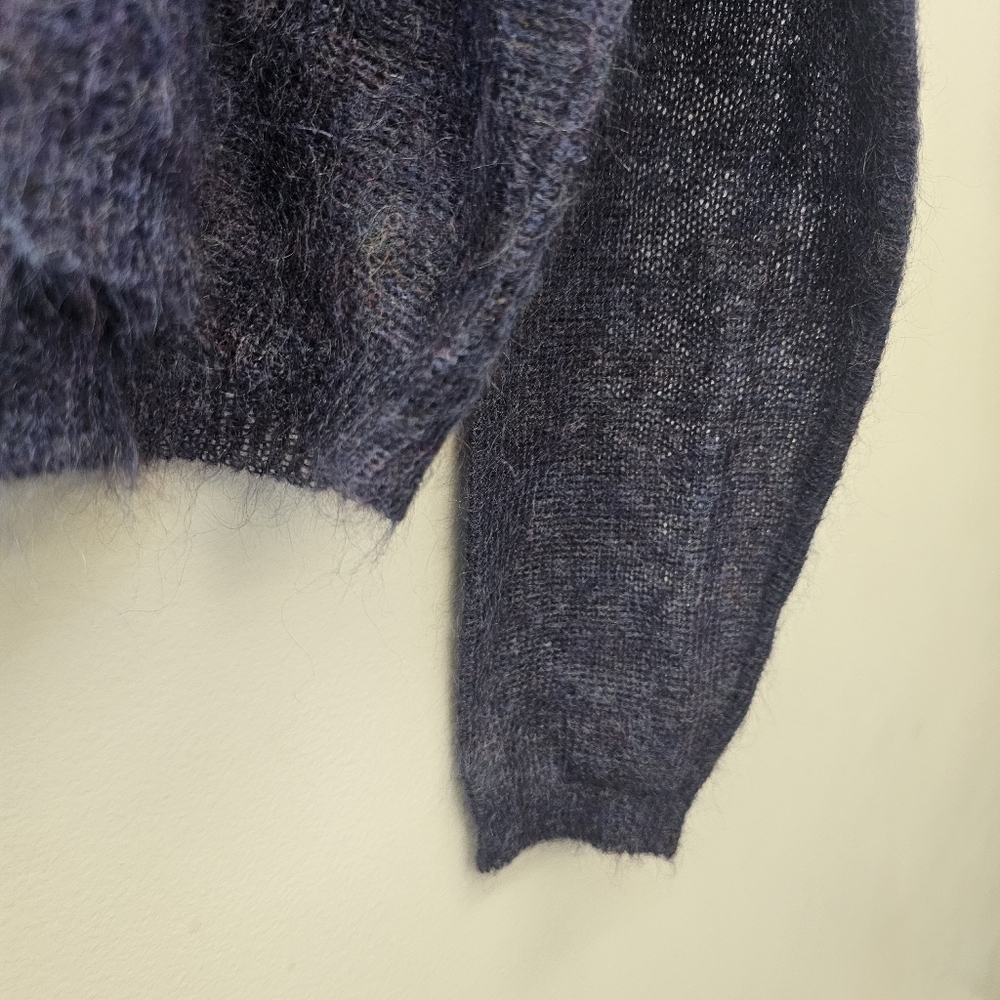 Women's Blue Sweater - Picture 6 of 14